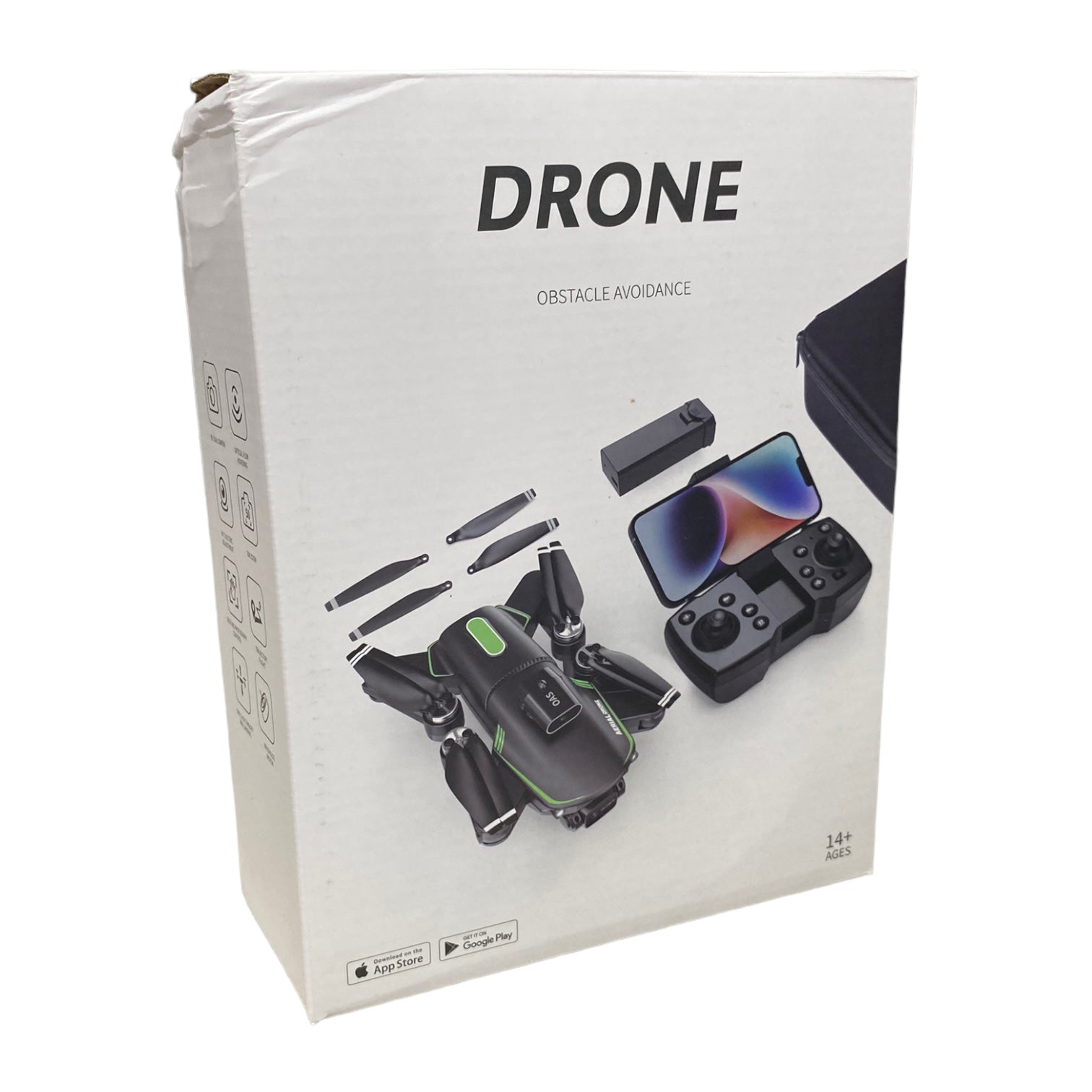 Drone Plegable WIFI UAV Incluye Dos Baterias y Maletin F166 ¡Envio Gratis!