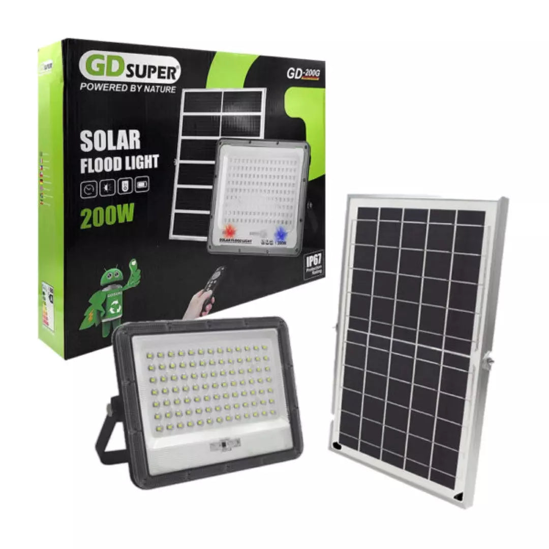 Lampara Solar De Larga Vida GD-200G