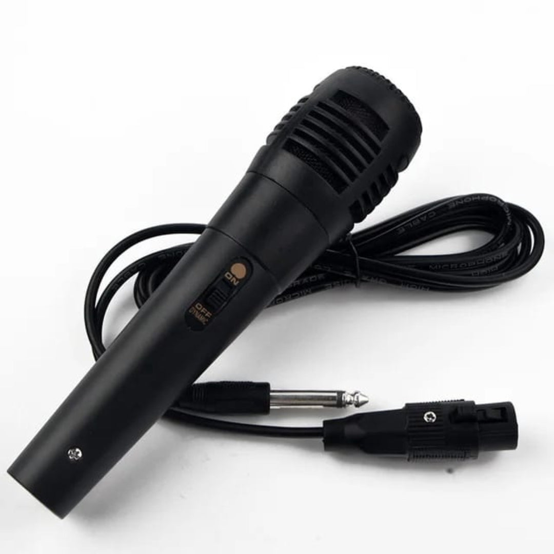 Microfono Dinamico Unidireccional Negro MIC-110