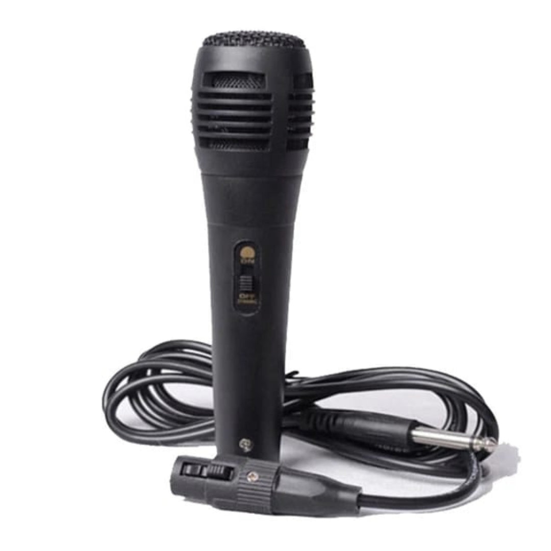 Microfono Dinamico Unidireccional Negro MIC-110