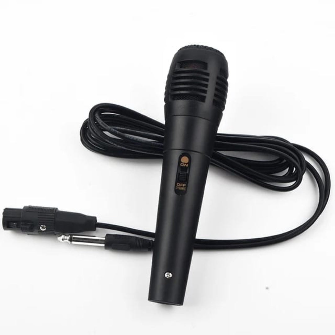 Microfono Dinamico Unidireccional Negro MIC-110