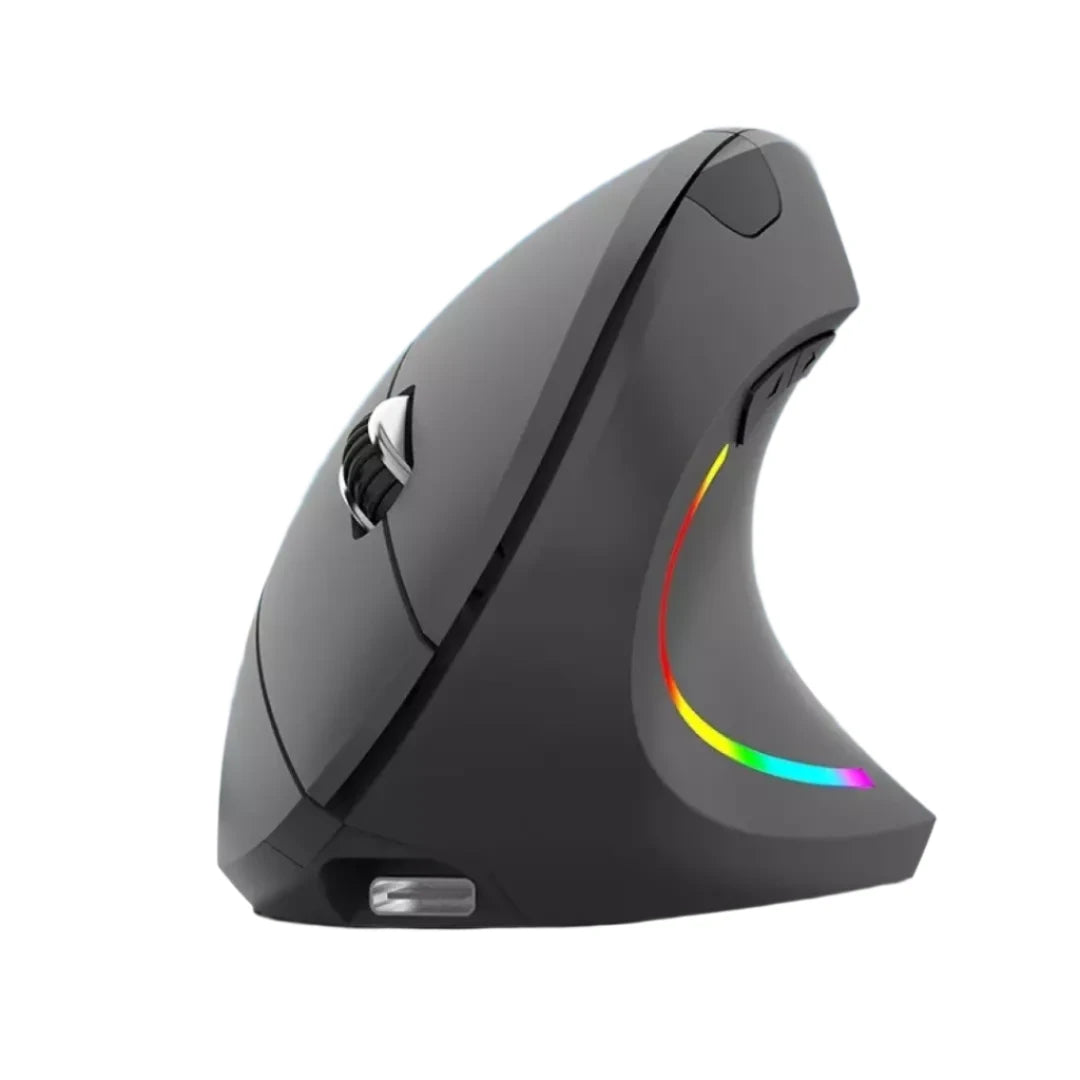 Mouse Ergonómico Inalambrico Recargable Jertech JR322