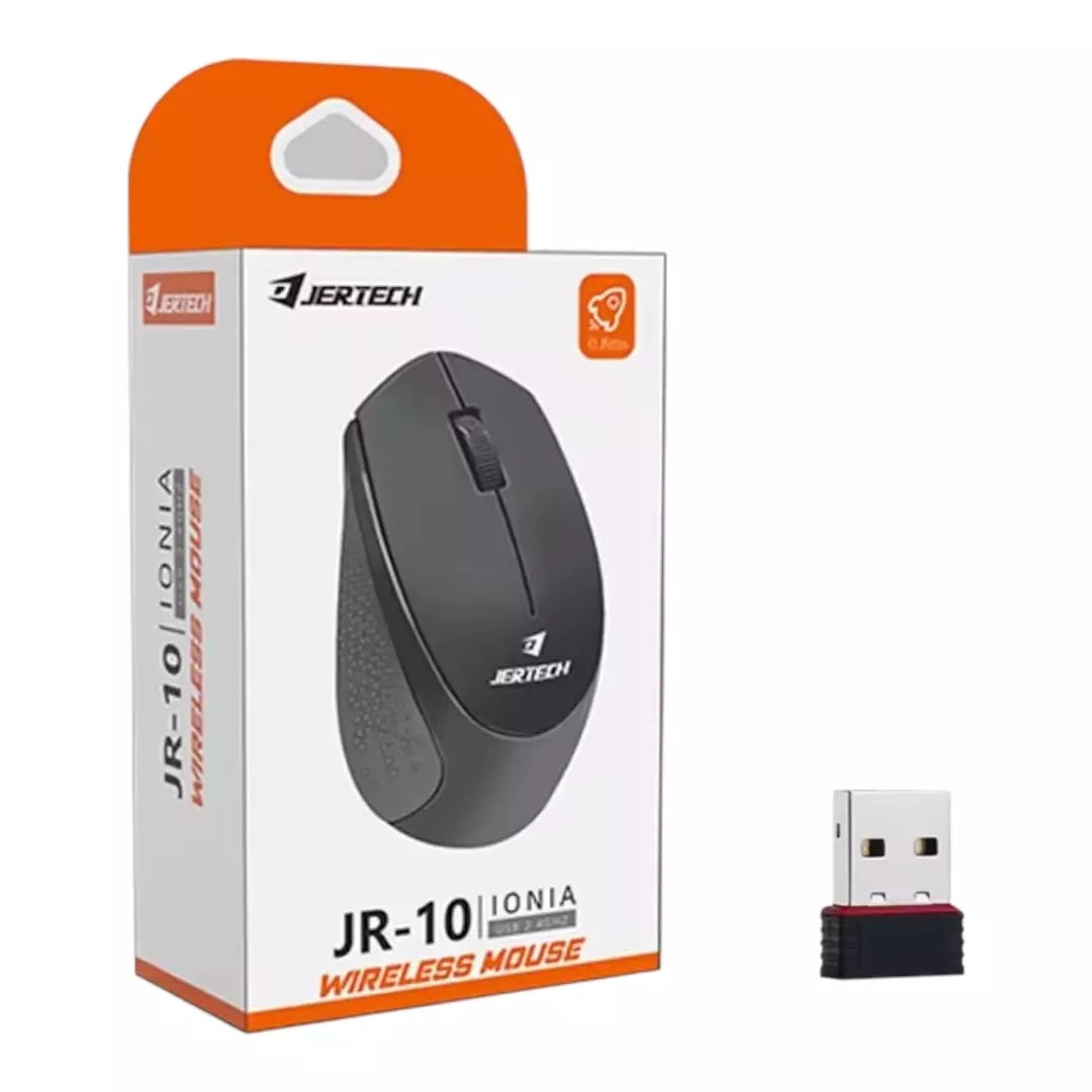 Mouse Inalámbrico Jertech De Pilas JR10