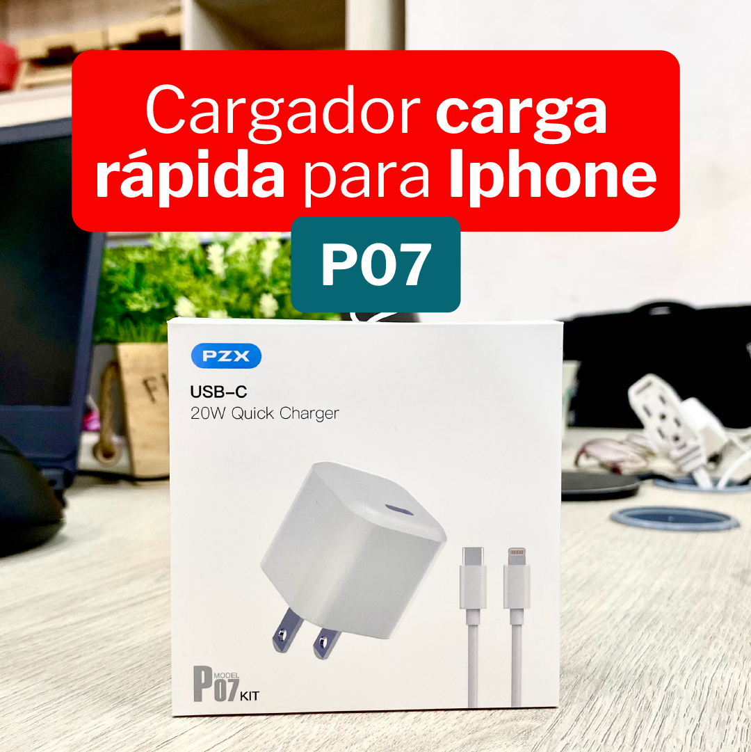 Cargador Para Celular Iphone 20W PZX P07