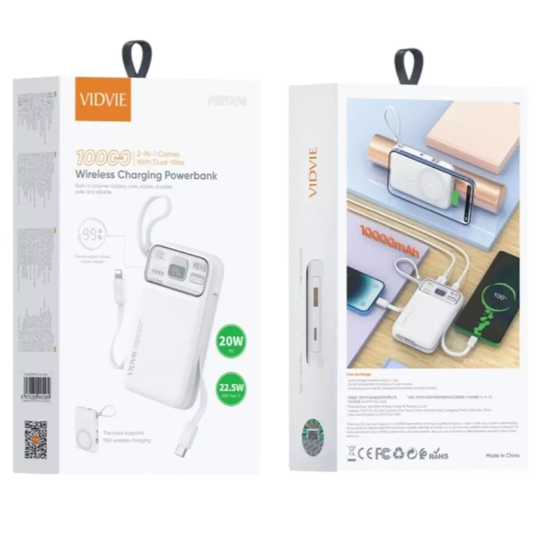 Power Bank Vivdie de 10.000 mAh PB7004