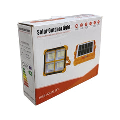 Reflector Luz Led Con Panel Solar S04