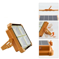 Reflector Luz Led Con Panel Solar S04