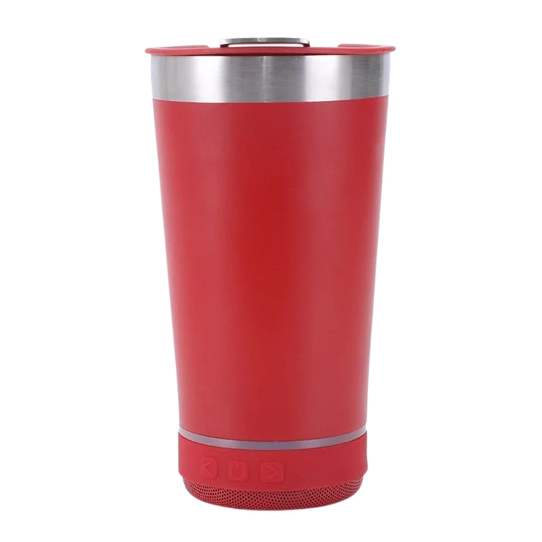 Docena de Vasos Térmicos De Acero Con Parlante TS-021