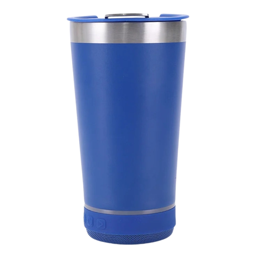 Docena de Vasos Térmicos De Acero Con Parlante TS-021