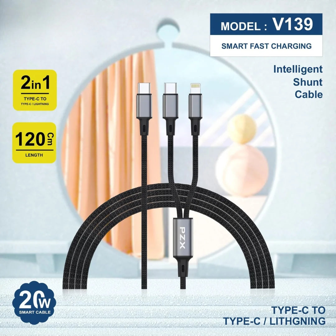 Cable PD A Tipo C / Iphone PZX V139