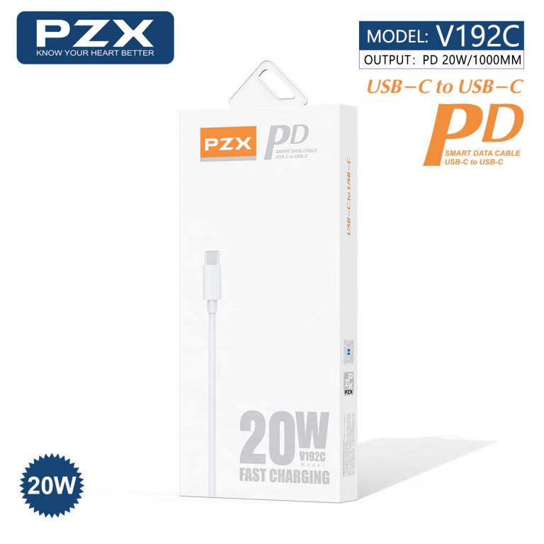 Cable Para Celular PZX PD 20W C-C V192C