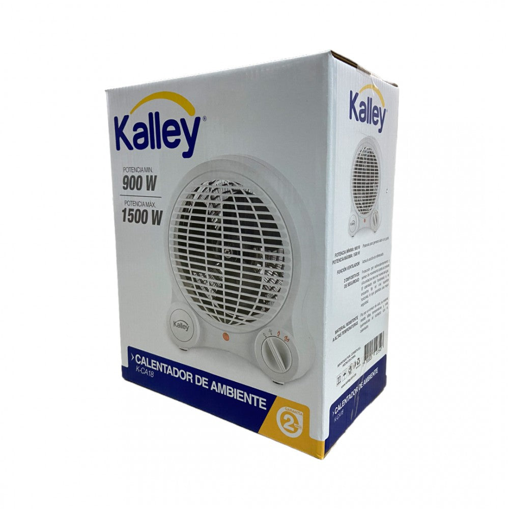 Calentador De Ambiente 1500W Kalley K-CA18