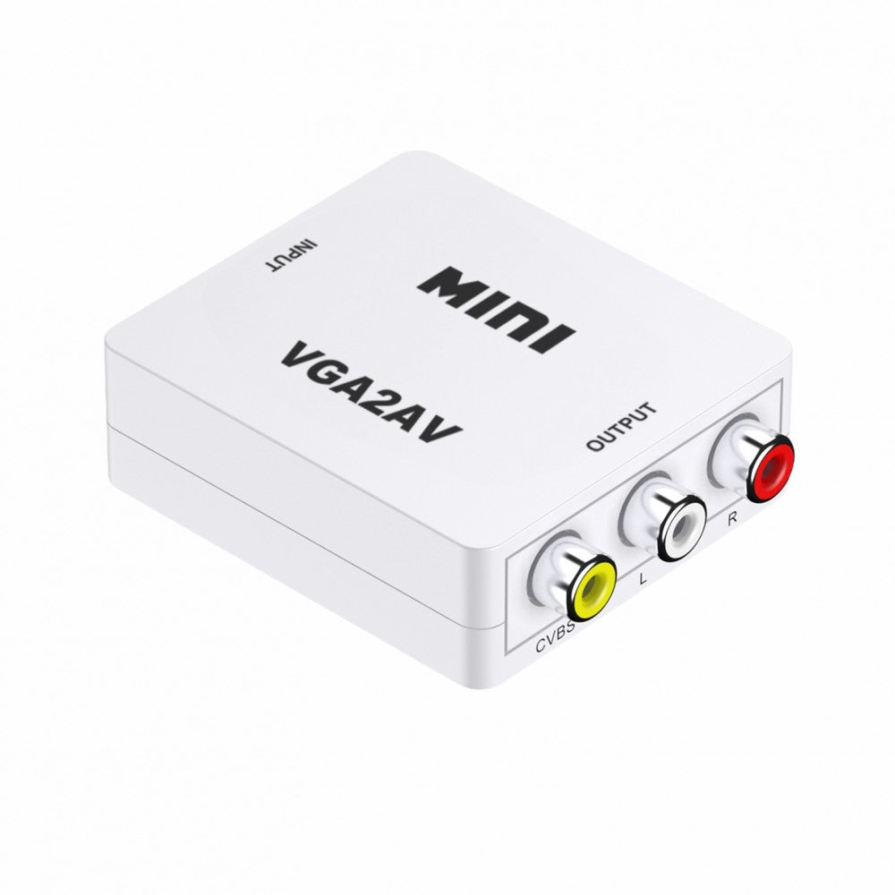 Caja Convertidora De VGA A HDMI TM-VGA/AV