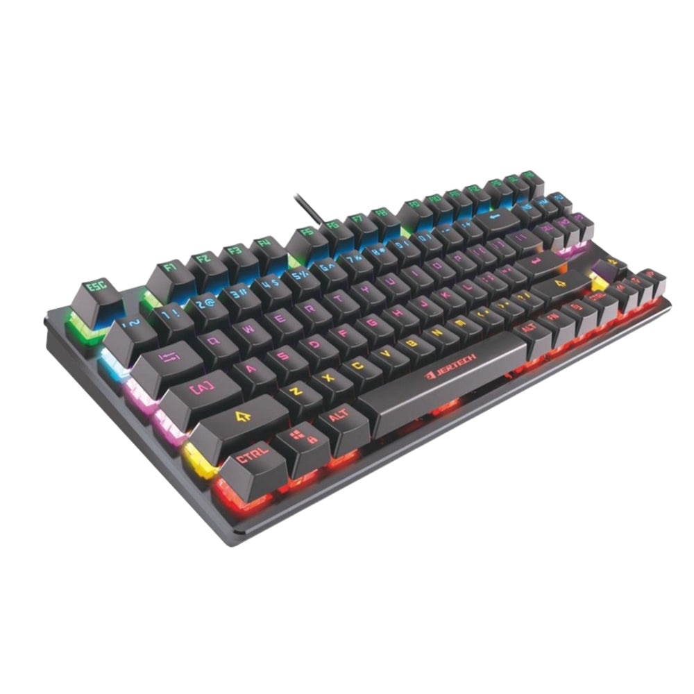 Teclado Mecánico Alámbrico RGB Jertech Sprint JK520