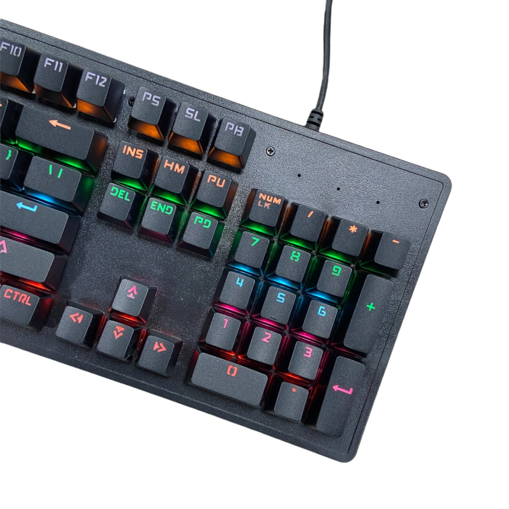 Teclado Mecánico Alámbrico RGB Jertech Sprint JK520