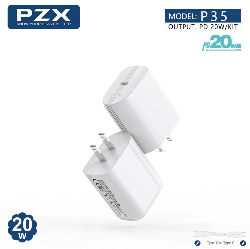 Cargador Para Celular5A 20W QC 5.0 PD PZX P35